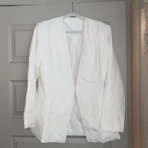 White blazer